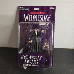 NECA Toony Terrors - Wednesday - WEDNESDAY ADDAMS & Thing NIB